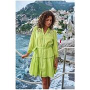 Esqualo - Dress plumetis lace embroidery - Kleedje
